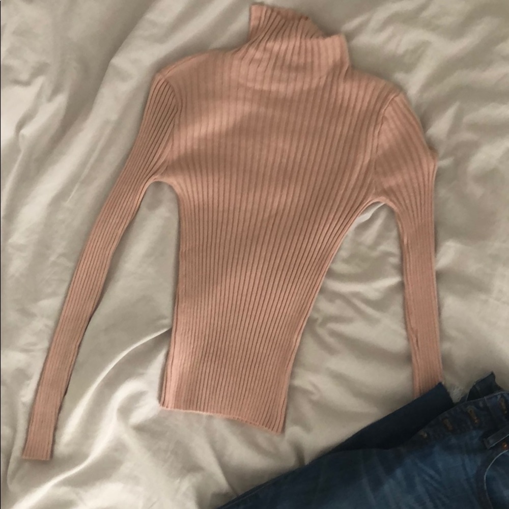 Light Pink Turtleneck